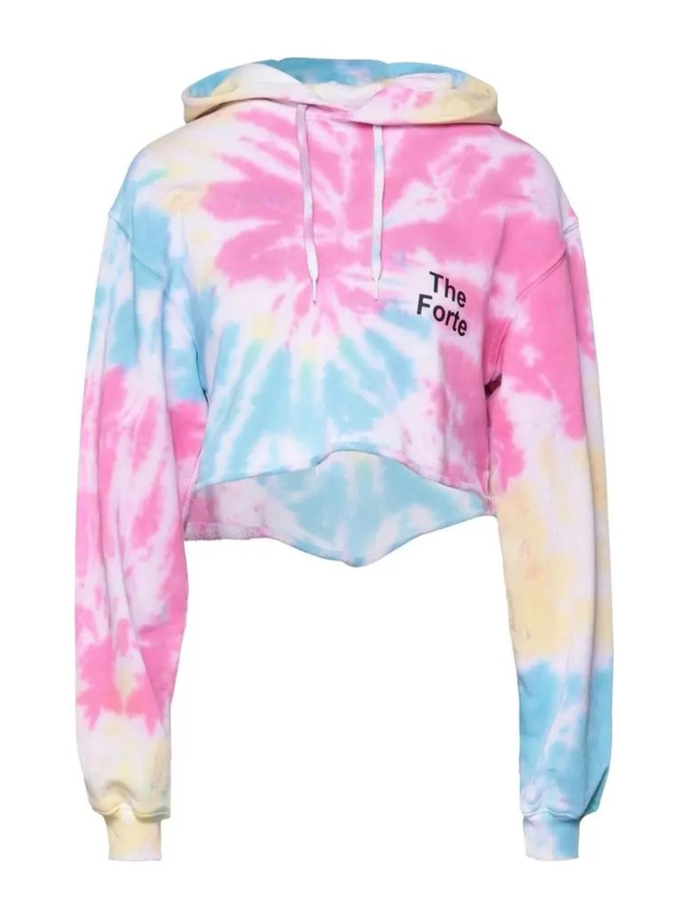 NWT The Forte Dei Marmi Tie-Dye Cropped Hoodie M